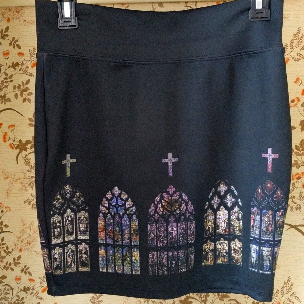 NWT Black Chapel Skirt